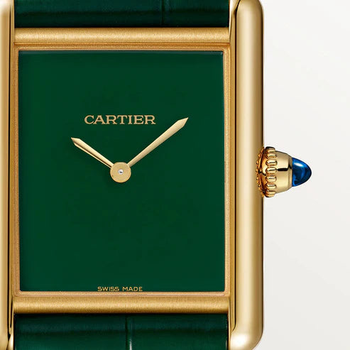 Montre Cartier - Tank Louis Vert