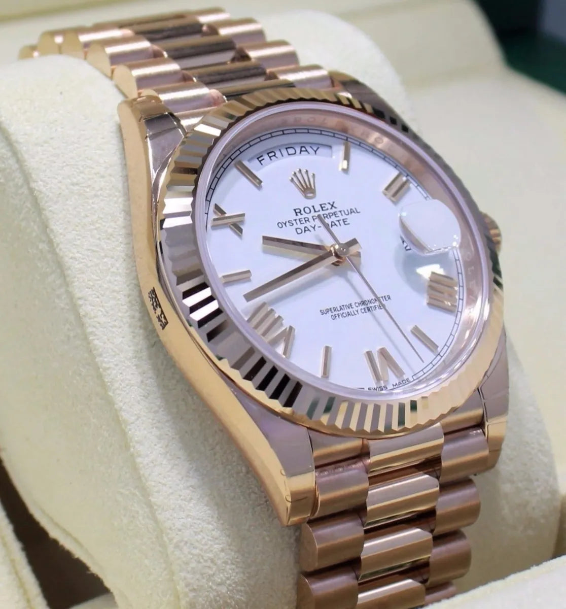 Rolex Day-date White Dial President