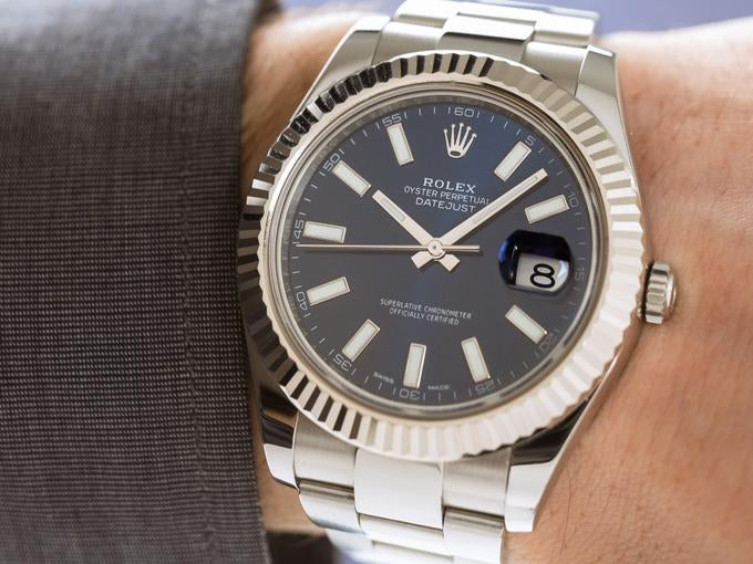 Rolex Datejust II 41mm - Blue dial - Oyster