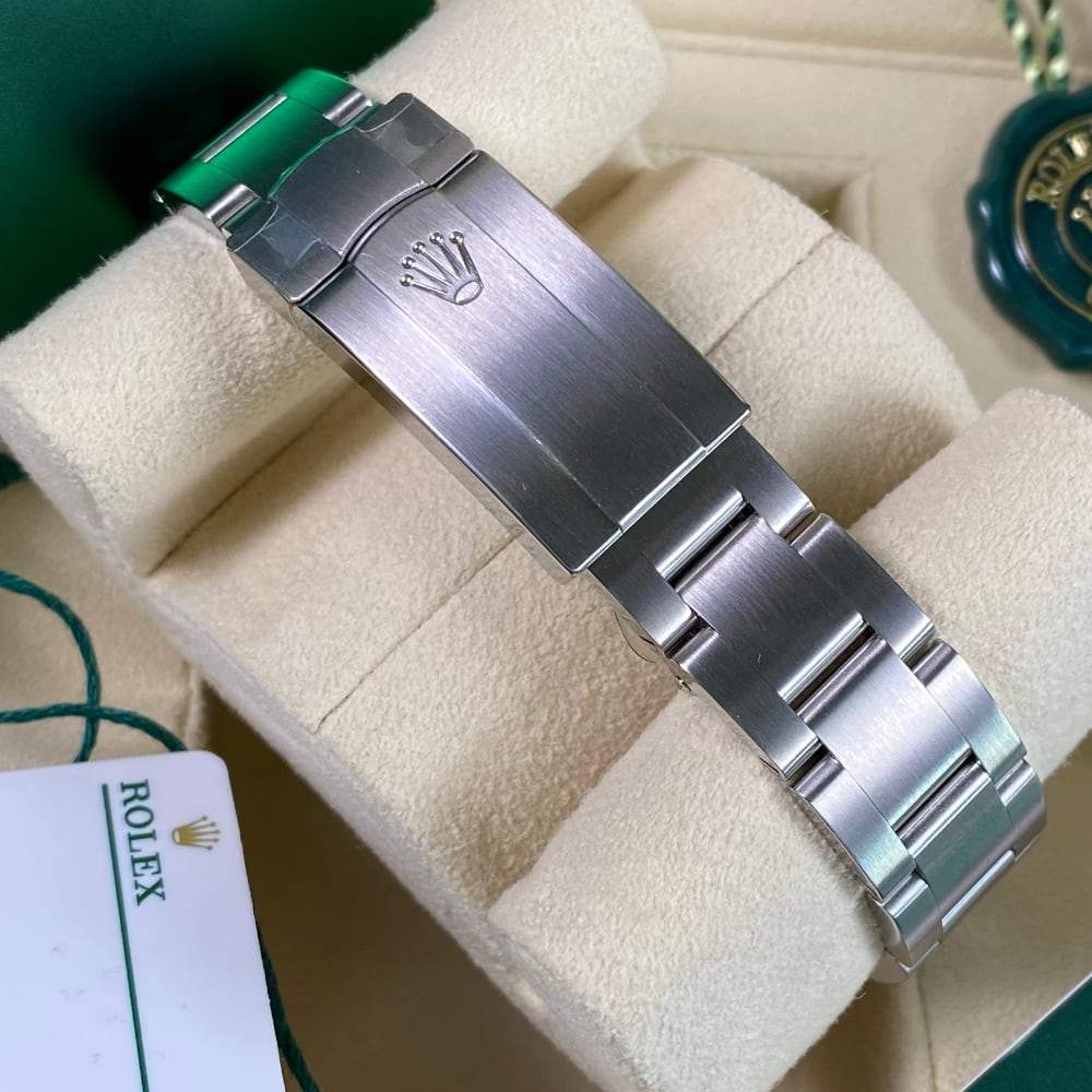 Rolex oyster perpetual vert