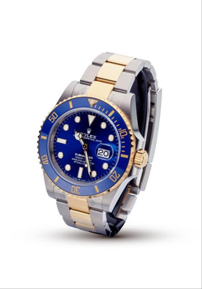 ROLEX Submariner date bleu combinaison Ref.126613LB Hommes