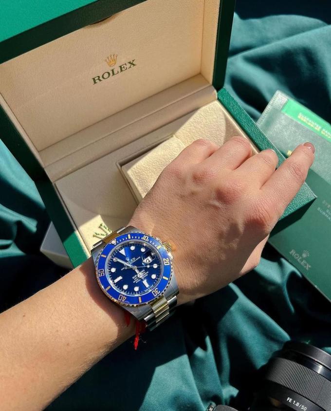 ROLEX Submariner date bleu combinaison Ref.126613LB Hommes