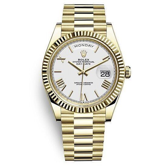 Rolex Day-Date Oyster, 40 mm, or jaune