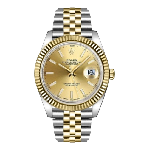 Rolex Datejust 41mm Steel and Yellow Gold Mens Watch