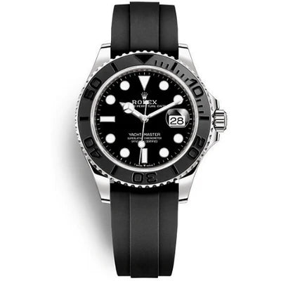 ROLEX YACHT MASTER CAOUTCHOUC NOIR