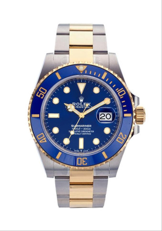 ROLEX Submariner date bleu combinaison Ref.126613LB Hommes