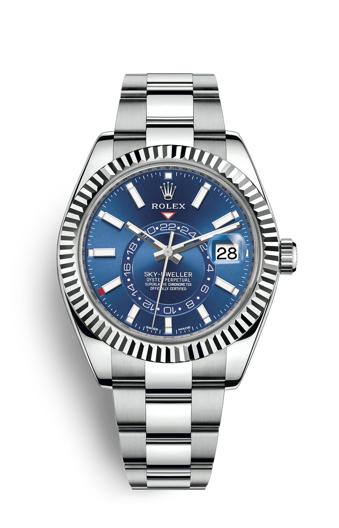 Rolex SKY-DWELLER Bleu Petrol