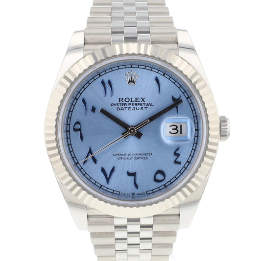 Rolex Datejust 41 Blue Arabic Dial