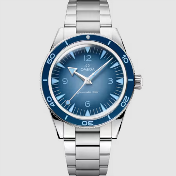 SEAMASTER 300 41 MM, ACIER SUR ACIER