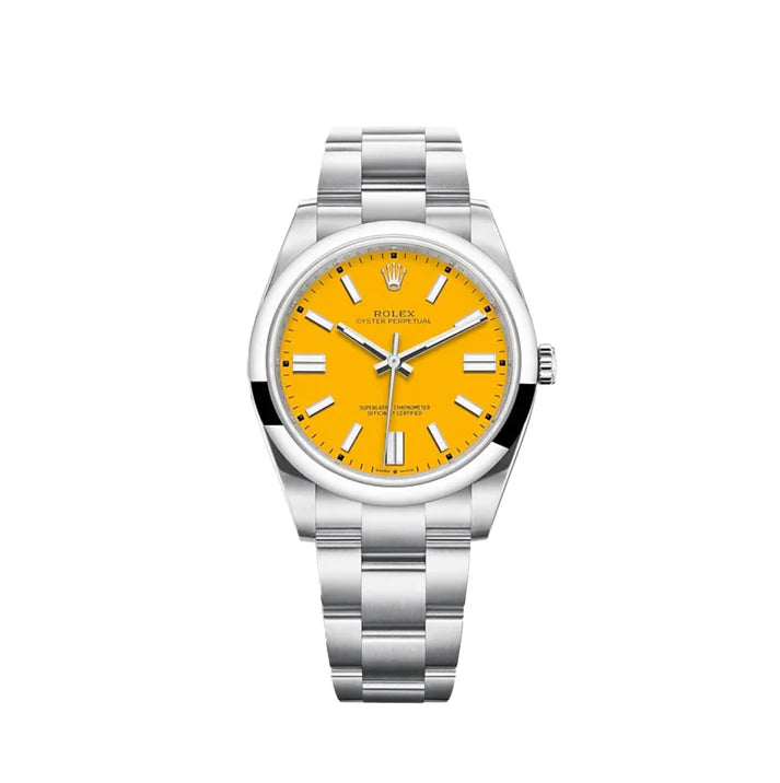 Rolex Oyster Perpetual m126000-0004 36mm Cadran jaune