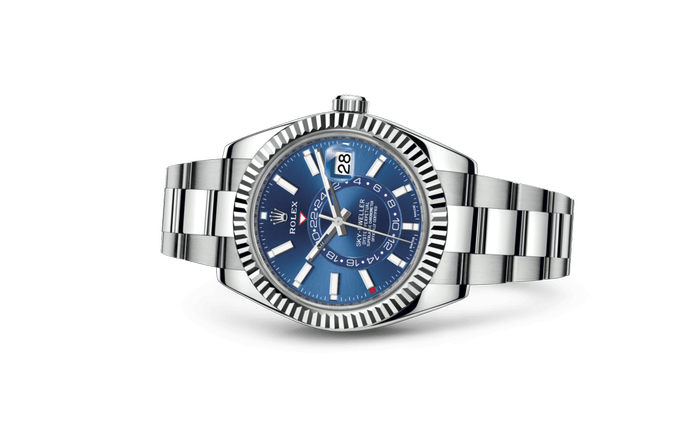 Rolex SKY-DWELLER Bleu Petrol