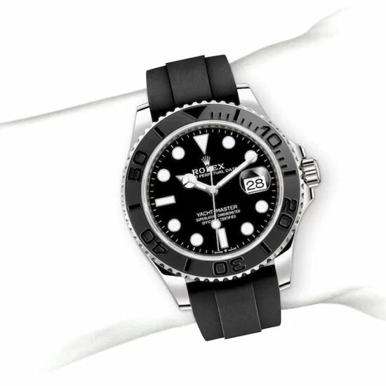 ROLEX YACHT MASTER CAOUTCHOUC NOIR