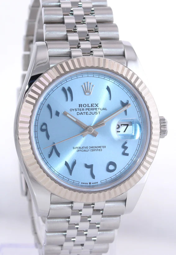 Rolex Datejust 41 Blue Arabic Dial