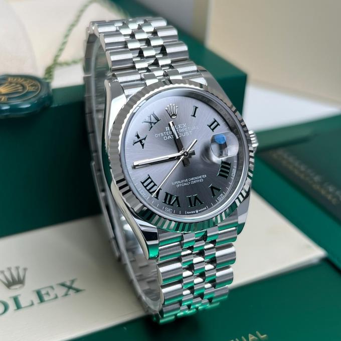 ROLEX DATEJUST 40 126234 WIMBLEDON JUBILÉE - NEUVE 2024