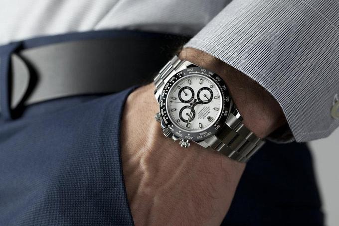 ROLEX DAYTONA COSMOGRAPHE FOND BLANC