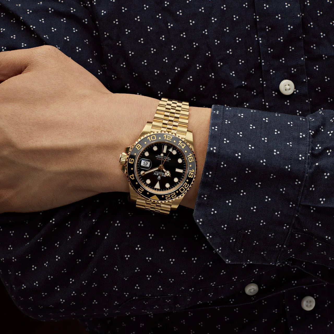 ROLEX GMT Master II Jaune 126718GRNR