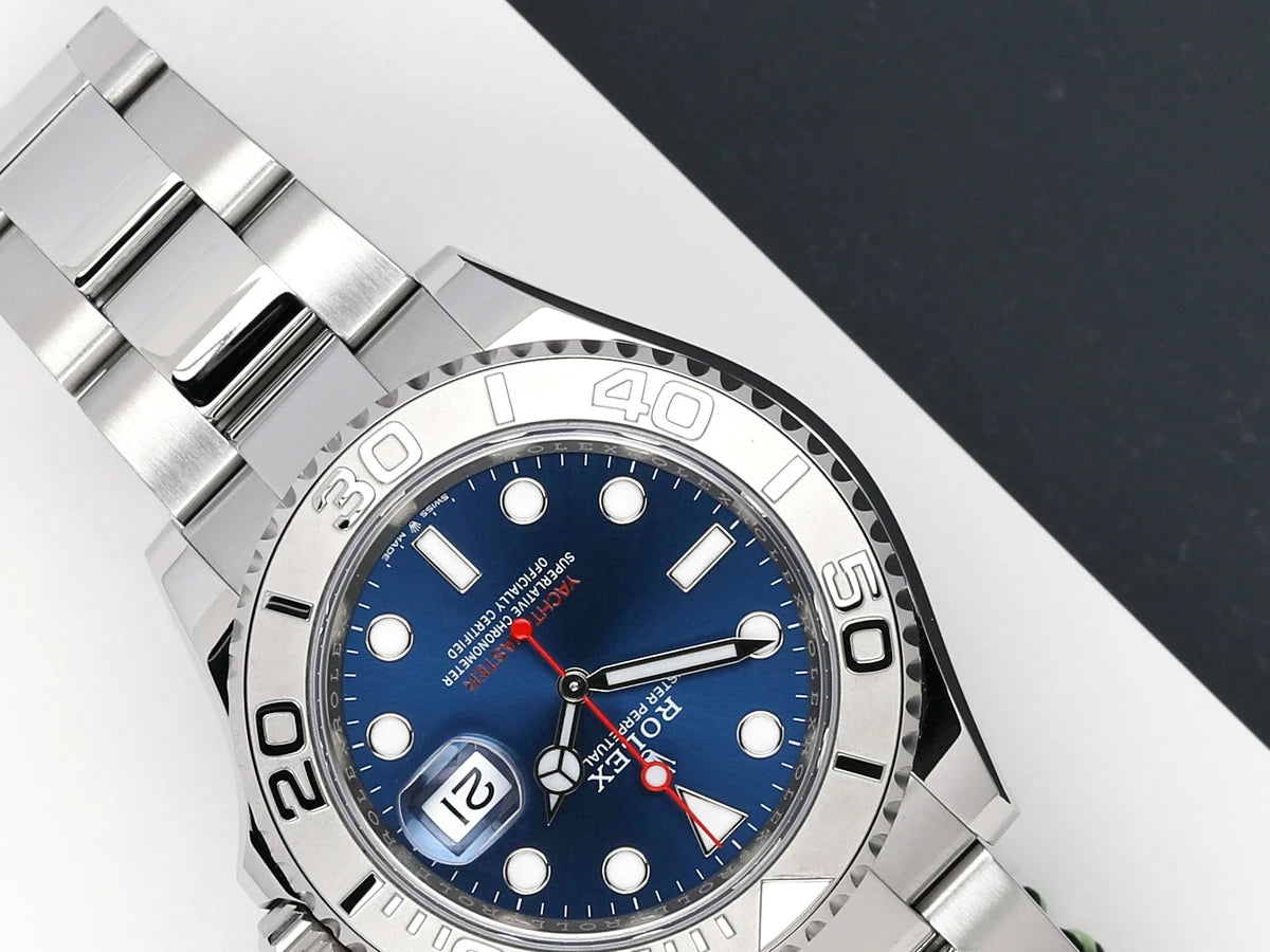 Yacht Master 40 Argente Bleu 3235