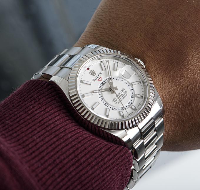 SKY DWELLER 326934 FOND BLANC 40 MM