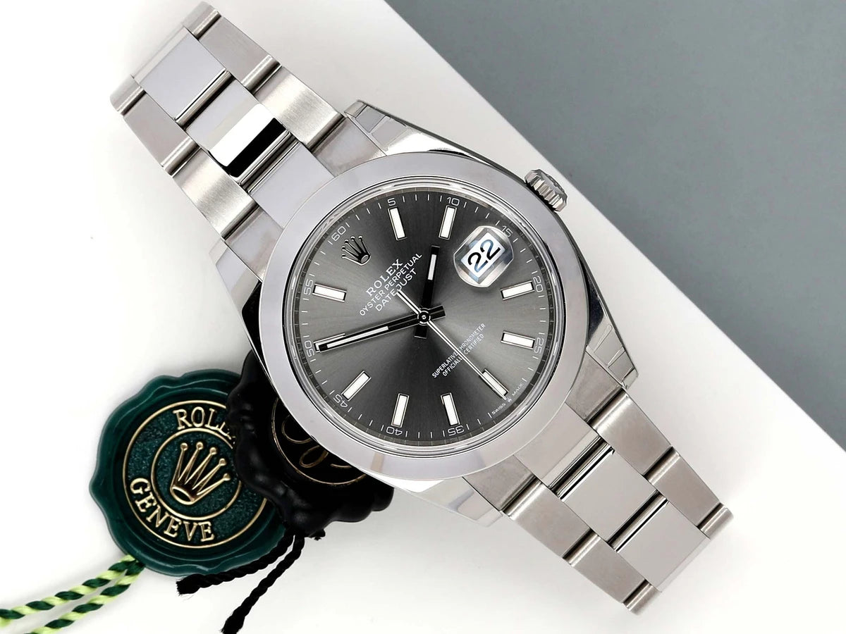 Rolex Datejust 126300-0007 Dark Rhodium