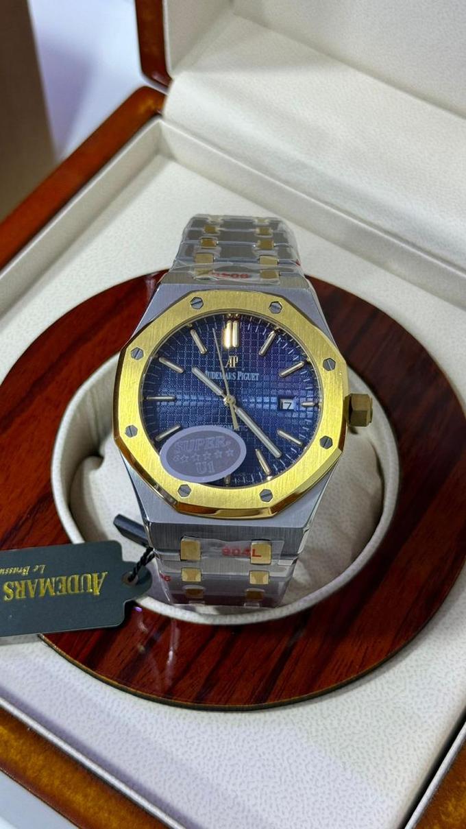 Audemars Piguet Royal Oak Two Tone Blue Dial