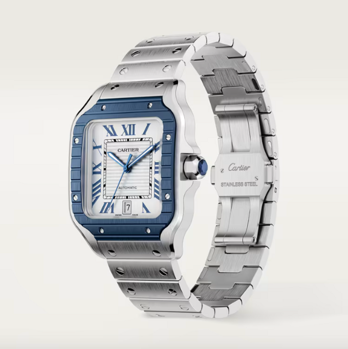 Cartier Santos White Dial 2022 - WSSA0047