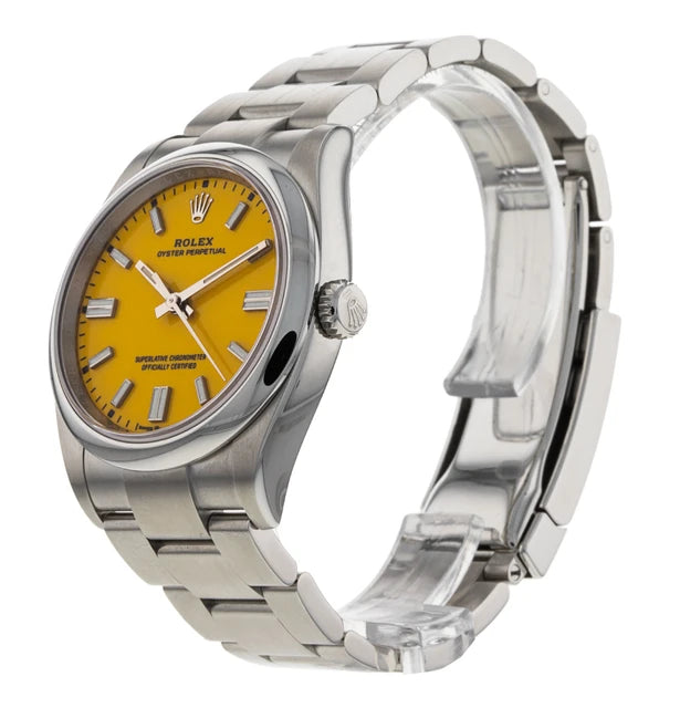 Rolex Oyster Perpetual m126000-0004 36mm Cadran jaune