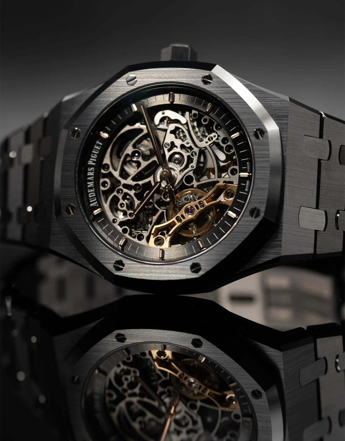 AUDEMARS PIGUET ROYAL OAK DOUBLE BALANCE WHEEL OPENWORKED