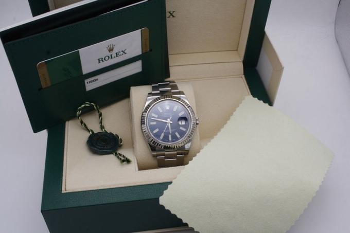 Rolex Datejust II 41mm - Blue dial - Oyster