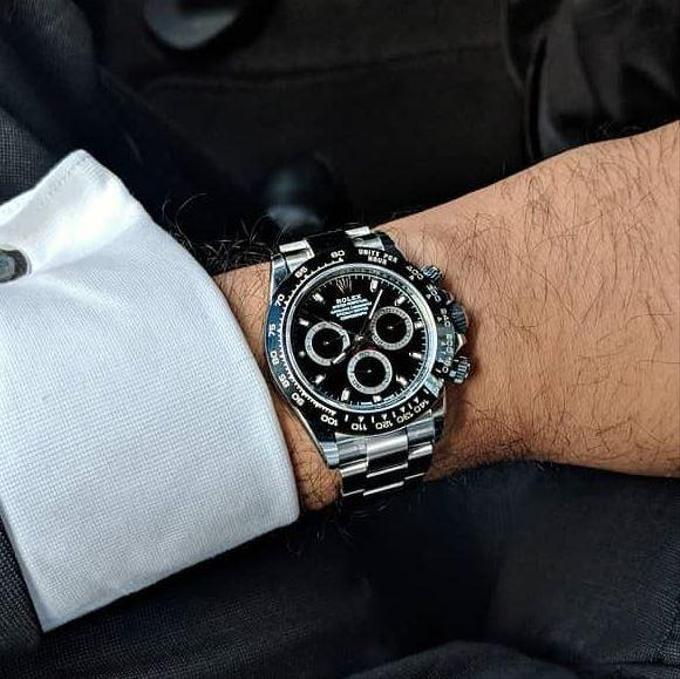 ROLEX DAYTONA COSMOGRAPHE FOND NOIR