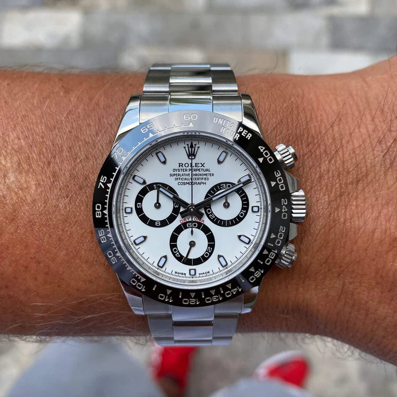 ROLEX DAYTONA COSMOGRAPHE FOND BLANC