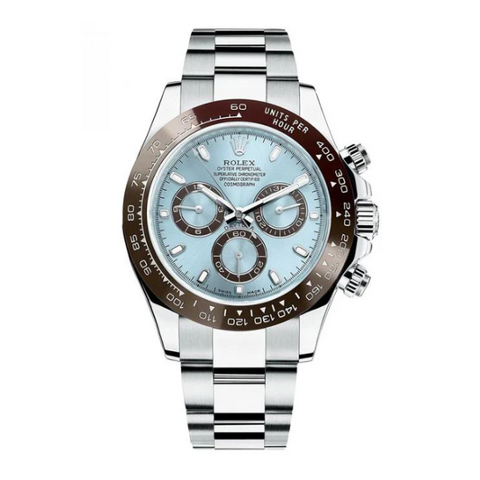 Rolex Daytona 116506 - New Unworn with Stickers - Full Set Platinum Ice Blue