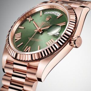 Rolex DayDate 40 Olive Rose Gold