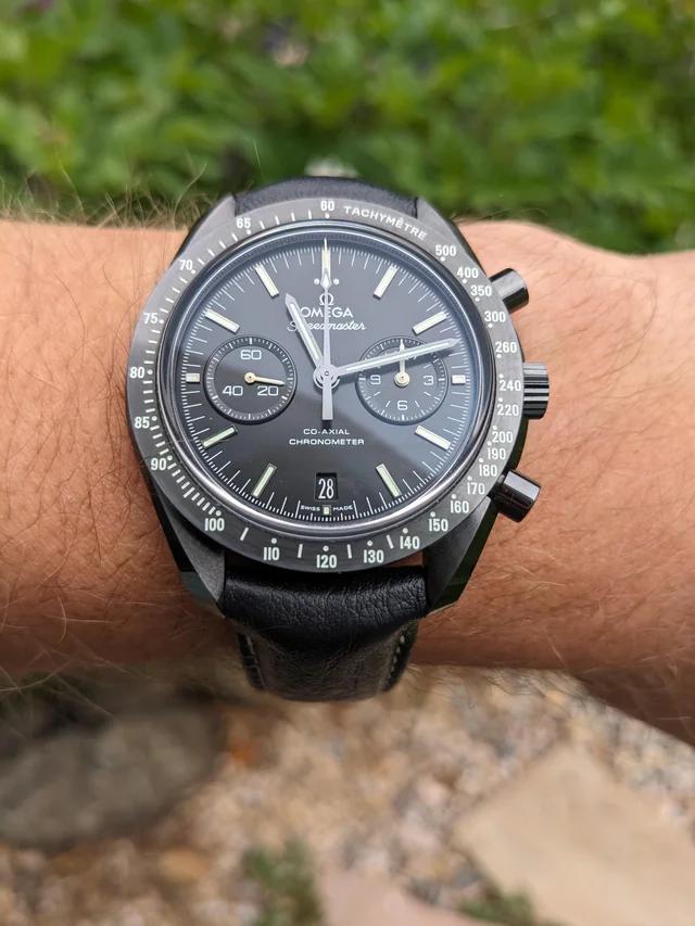 Omega Speedmaster Dark Side