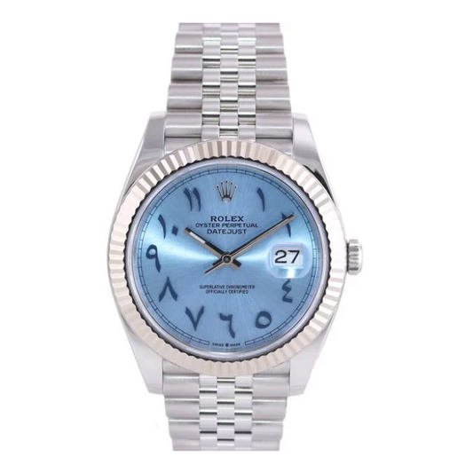 Rolex Datejust 41 Blue Arabic Dial